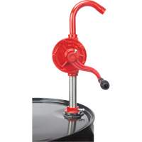 Rotary Type Drum Pump, Cast Iron/Steel, Fits 30-55 Gal., 8 oz./Stroke Pryde Industrial Inc.