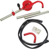 Rotary Type Drum Pump, Cast Iron/Steel, Fits 30-55 Gal., 8 oz./Stroke Pryde Industrial Inc.