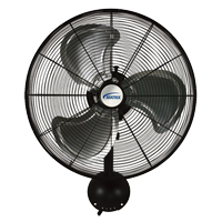 High-Velocity Oscillating Wall Fan, Industrial, 20" Dia., 3 Speeds Pryde Industrial Inc.