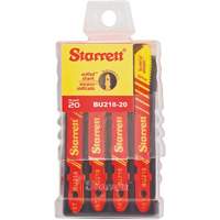 Unified Shank&reg; Jig Saw Blades, Bi-Metal, 2" L, 18 TPI Pryde Industrial Inc.