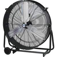 Light Industrial Direct-Drive Slim Drum Fan, Industrial, 2 Speed, 30" Diameter Pryde Industrial Inc.