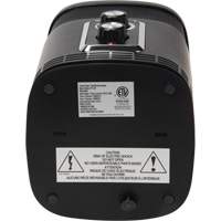 360 Degree Surround Portable Heater, Ceramic, Electric, 5200 BTU/H Pryde Industrial Inc.