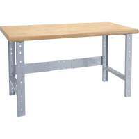 &eacute;tabli pr&eacute;conçu, Dessus & montants seulement, Cap 2500 lb, 60" la x 36" p, 34" h Pryde Industrial Inc.