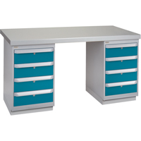 &eacute;tabli pr&eacute;conçu, 60" la x 36" p x 34" h, Capacit&eacute; 2500 lb Pryde Industrial Inc.