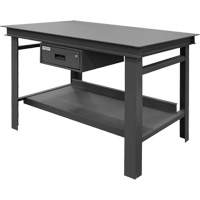 Extra Heavy-Duty Workbench, 60" W x 36" D x 34" H, 14000 lbs. Capacity Pryde Industrial Inc.