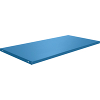 &eacute;tabli avec armoire - Tablettes, 58 3/4" x Capacit&eacute; de 300 lb, Acier, Bleu Pryde Industrial Inc.