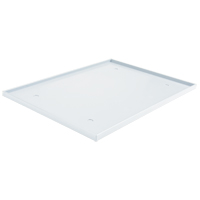 Locker Base Insert, Fits Locker Size 12" x 18", Light Grey, Plastic Pryde Industrial Inc.
