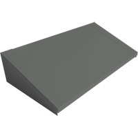 Dessus inclin&eacute; pour casiers robustes enti&egrave;rement soud&eacute; Concorde, Bloc de 3, 18" p x 36" la x 6" ha, Acier Pryde Industrial Inc.