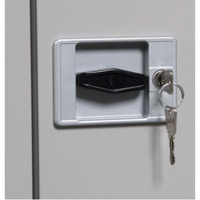 Armoires de rangement Hi-Boy profondes, Acier, 4 Tablettes, 72" h x 36" la x 24" P, Noir Pryde Industrial Inc.