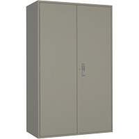 Armoire de rangement Hi-Boy tr&egrave;s large, Acier, 4 Tablettes, 72" h x 48" la x 24" P, Gris Pryde Industrial Inc.