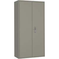 Armoire de rangement Hi-Boy, Acier, 4 Tablettes, 72" h x 36" la x 18" P, Gris Pryde Industrial Inc.