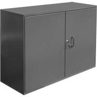 Abrasive Accessory Cabinet, Steel, 2 Drawers, 33-3/4" x 11-7/8" x 23-7/8", Grey Pryde Industrial Inc.