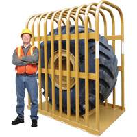 T111 10-Bar Earthmover Tire Inflation Cage Pryde Industrial Inc.