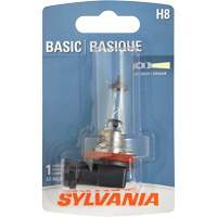 H8 Basic Headlight Bulb, Halogen, 35 W, Off White Pryde Industrial Inc.