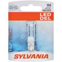194 Mini Automotive Bulb, LED, 0.5 W/12.8 W, White Pryde Industrial Inc.