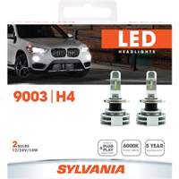 9003 Headlight Bulb, LED, 12 W/14 W/24 W, White Pryde Industrial Inc.