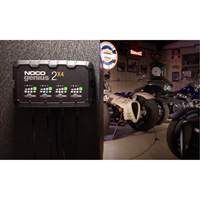 Chargeur de batterie 4 sorties de 8 A Genius 2X4 Pryde Industrial Inc.