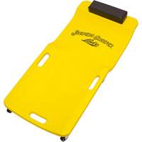 Yellow Low Profile Plastic Creeper Pryde Industrial Inc.