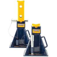 Chandelles de support pour v&eacute;hicule, Tige verrouillable, Capacit&eacute; de 25 tonnes Pryde Industrial Inc.
