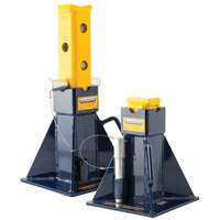 Chandelles de support pour v&eacute;hicule, Tige verrouillable, Capacit&eacute; de 25 tonnes Pryde Industrial Inc.