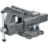 &eacute;tau professionnel d'atelier K65, Largeur des m&acirc;choires 6-1/2", Profondeur de la gorge 3-7/8", Base Pivotant Pryde Industrial Inc.