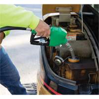 Green Automatic Diesel Spout Nozzle Pryde Industrial Inc.