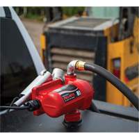 12V DC Fuel Transfer Pump with Nozzle Pryde Industrial Inc.
