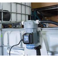 115V AC DEF Transfer Pump & IBC Tote Bracket with Nozzle Pryde Industrial Inc.