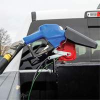 Blue Cold Weather Automatic Diesel Spout Nozzle Pryde Industrial Inc.