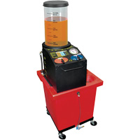 Vacufill Coolant Exchanger with Waste Drain Pump Pryde Industrial Inc.