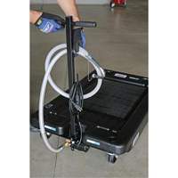 Low Profile Truck Drain with Electric Pump Pryde Industrial Inc.