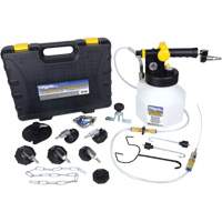Trousse de purge de freins sous pression avec sept adaptateurs Pryde Industrial Inc.