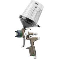 X5500 HVLP 1.3 I RPS D Premium Paint Spray Gun for Automotive Refinishing, 1/4" NPT Air Inlet, 15.19 CFM, 0.6 L/0.9 L Capacity, 0.17 PSI Pryde Industrial Inc.