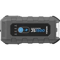 D&eacute;marreur d'appoint, survolteur, banque d'alimentation et lampe de poche JumpSurge1500 Pryde Industrial Inc.