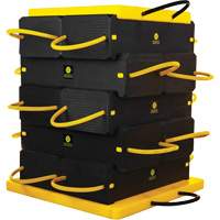 12-Piece CribLok Composite Cribbing System Kit Pryde Industrial Inc.