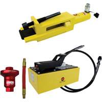 Ensemble de brise-talon pour pneus g&eacute;ants/&eacute;quipement de terrassement avec pompe hydraulique de 5 pintes Pryde Industrial Inc.