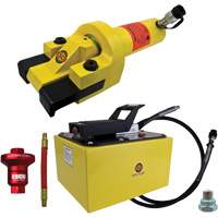 Ensemble de brise-talon pour pneus g&eacute;ants avec pompe hydraulique de 2 gallon Pryde Industrial Inc.