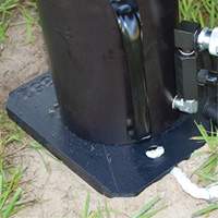 100-Ton Capacity Jack Support Plate Pryde Industrial Inc.