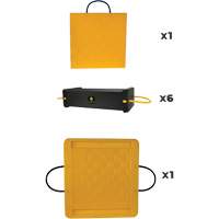 8-Piece CribLok Composite Cribbing System Kit Pryde Industrial Inc.