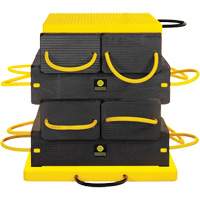 10-Piece CribLok Composite Cribbing System Kit Pryde Industrial Inc.