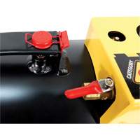 Ensemble de mise en place de talon haute pression de 9 gallons Hurricane "CAT-9", Aluminium Pryde Industrial Inc.