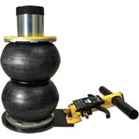 Pro Series 2-Stage Bladder Jack, 2 Ton(s), 17" Raised Height Pryde Industrial Inc.