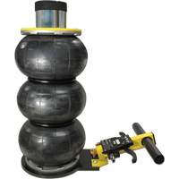 Pro Series 3-Stage Bladder Jack, 2 Ton(s), 22" Raised Height Pryde Industrial Inc.