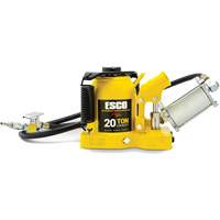 Pro Series “Shorty” Bottle Jack, 20 Ton(s), Air Hydraulic, 12-5/8" Raised Height Pryde Industrial Inc.