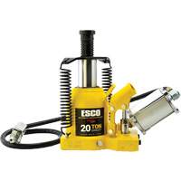 Pro Series “Shorty” Bottle Jack, 20 Ton(s), Air Hydraulic, 12-5/8" Raised Height Pryde Industrial Inc.
