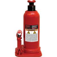 Bottle Jack with Gauge Hole, 12.5 Ton(s), 18-89/100" Raised Height Pryde Industrial Inc.