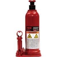 Professional Hydraulic Bottle Jack, 5 Ton(s), 18-7/8" Raised Height Pryde Industrial Inc.