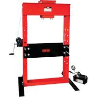 Air/Hydraulic Pump Operated Shop Press, 50 tons Capacity Pryde Industrial Inc.
