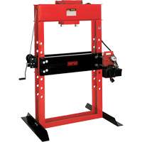 Electro/Hydraulic Pump Operated Shop Press, 50 tons Capacity Pryde Industrial Inc.