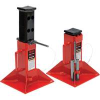 Jack Stand, Locking Pin, 25 tons Capacity, 12" - 20" H Pryde Industrial Inc.